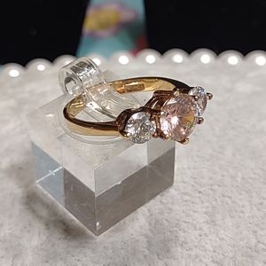 Gold over sterling ring